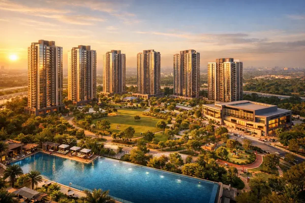 Godrej Properties corporate office building at Godrej One in Mumbai Godrej Properties corporate office building at Godrej One in Mumbai