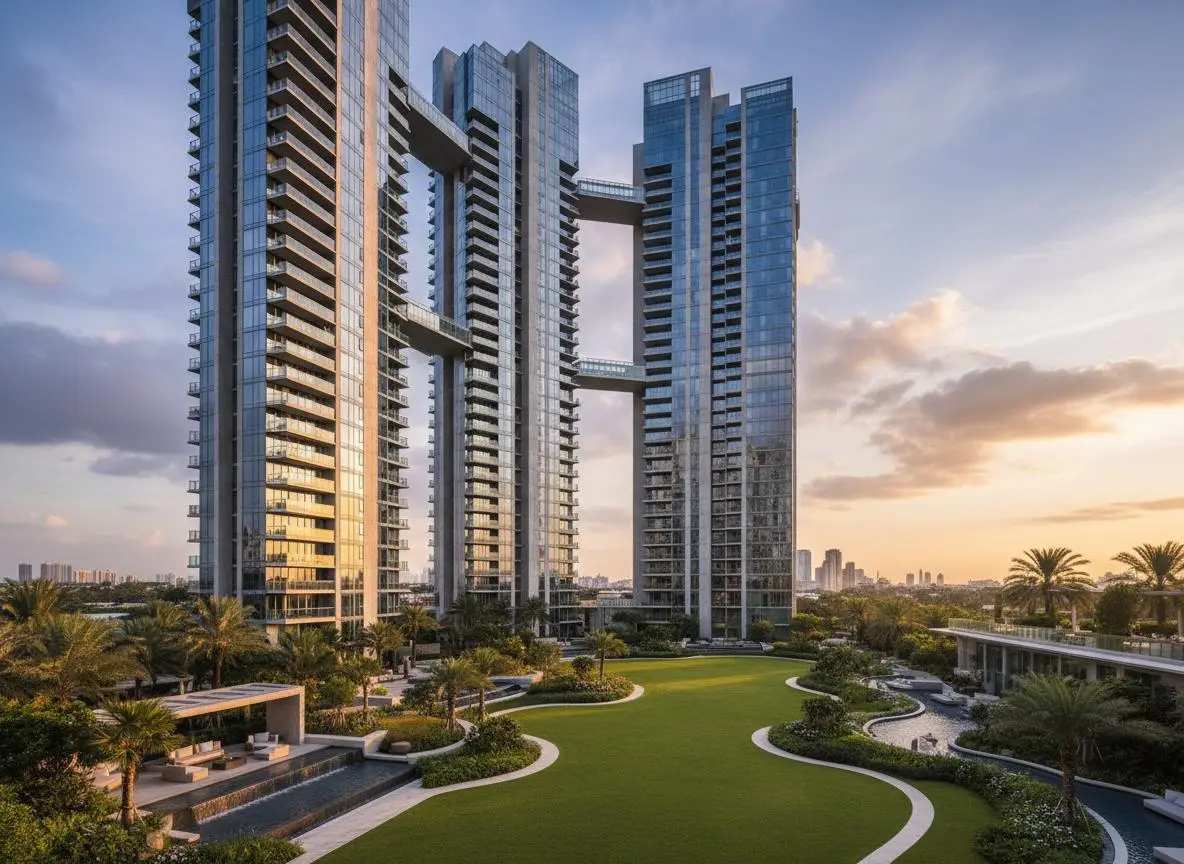 Godrej Vanantara outdoor amenity zone with sports and leisure provision